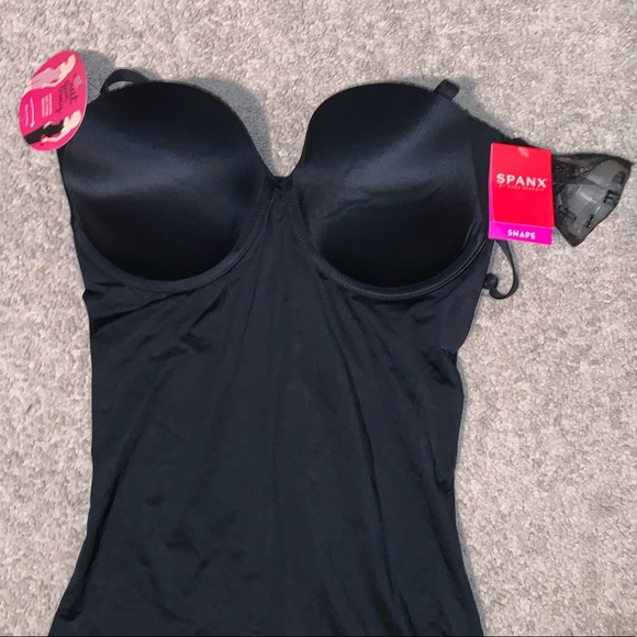 Strapless cupped bodysuit NWT - Picture 4 of 11